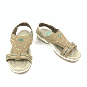 RYKA Banyan Womens Size 7M Sandals Cushioned Tan